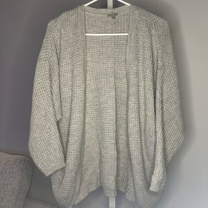 Cozy Gray Knit Sweater